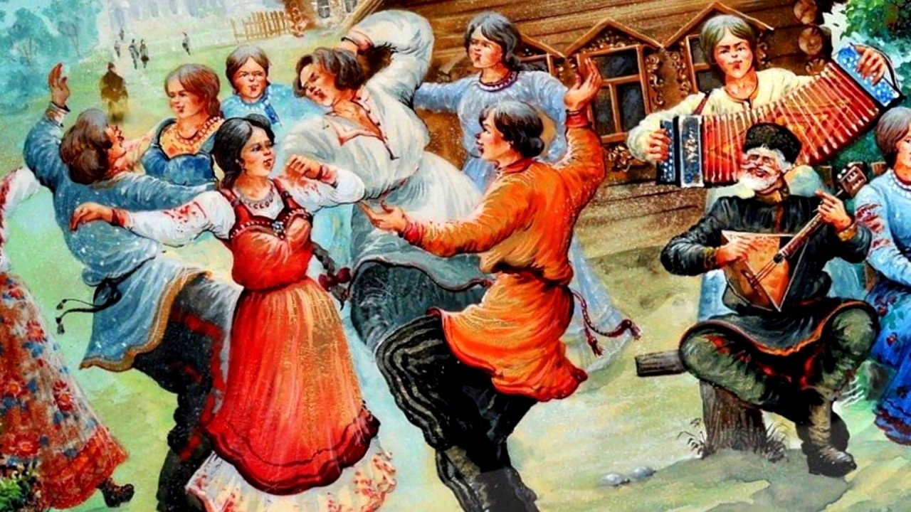 Танец Камаринская Чайковского